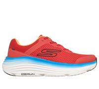 Skechers Max Cushioning Endeavour Chaussures Moyen Width en Orange/Bleu, Pointure 43.5, Vegan, Lavable en machine