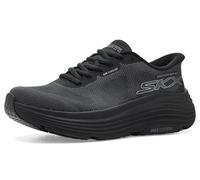 Skechers Max Cushioning Endeavour Hallandale Baskets pour Femme Noir Pointure 40, Noir, 40 EU