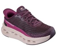 Skechers Max Cushioning Glide-Step Baskets Saphir pour Femme, Textile synthétique Bordeaux, 39 EU