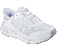 Skechers Max Cushioning Glide Step Running Shoes Wht Syn/Gry Tr 7 (40) Female