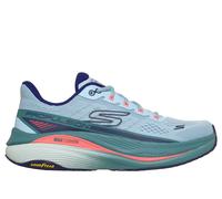 Skechers Femme Max Cushioning Propulsion Chaussures, Bleu Clair Marine, 38 EU