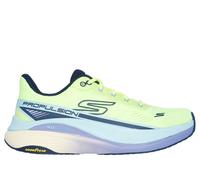 Skechers Max Cushioning Propulsion Moyen Width en Vert-Lime/Bleu Marine, Pointure 37, Vegan, Lavable en machine