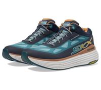 Skechers Max Cushioning Suspension Terrace Chaussures de randonnée imperméables pour Femme, Bleu Marine/Bleu Sarcelle, 8 US