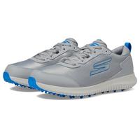 Skechers Max Fairway 4 Chaussures de Golf légères et sans Crampons pour Homme, Gris/Bleu, 10 Wide