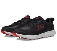 Skechers Max Fairway 4 Chaussures de Golf légères et sans Crampons pour Homme, Noir/Rouge, 7.5 Wide