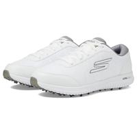 Skechers Max Fairway 4 Chaussures de golf sans crampons pour femme, Blanc/gris, 7