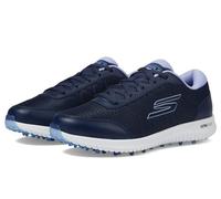 Skechers Max Fairway 4 Chaussures de Golf sans Crampons pour Femme, Bleu Marine/Violet, 38 EU