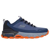 Skechers Max Protect - Promote Track Chaussures Moyen Width en Bleu Marine/Orange, Pointure 43
