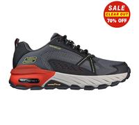 Skechers Max Protection Hommes Mémoire Mousse Quotidien Décontracté Baskets Gris