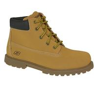Skechers Mecca Bunkhouse, Boots garçon - Marron (Wtn), 33 EU (1.5 US)