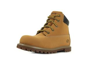 Skechers Mecca, Desert boots garçon, Jaune (Wtn Miel), 39.5 EU (6 UK)