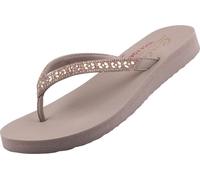 Skechers Meditation Butterfly Garden Femmes Séparateurs d'orteils Beige