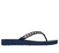 Skechers Meditation - Lucky One Chaussures Moyen Width en Bleu Marine, Pointure 39, Vegan