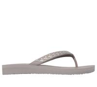 Skechers Meditation - Lucky One Chaussures Moyen Width en Taupe, Pointure 40, Vegan