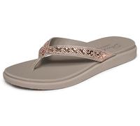 Skechers Méditation Luxe pour femme - Éclat quotidien, taupe, 9