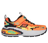 Skechers Mega-Craft 4K Chaussures Moyen Width en Orange/Noir, Pointure 27, Lavable en machine