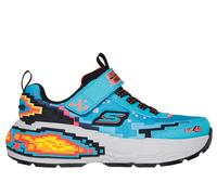 Skechers Mega-Craft 4K Chaussures Moyen Width en Turquoise/Noir, Pointure 31, Lavable en machine