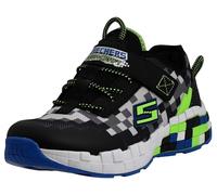 Skechers Mega-Craft - Noir/Lime Polyester 34 EU