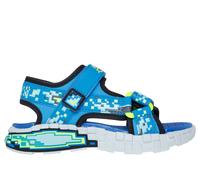 Skechers Mega-Splash 4K Shoes Moyen Width en Noir/Vert-Lime, Pointure 27.5, Lavable en machine