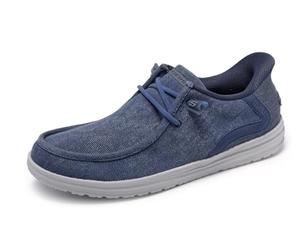 Skechers Melson - Coronado BasketHomme | Décontracté, à enfiler, coupe décontractée, mousse à mémoire de forme refroidie à l'air, lavable en machine