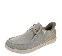 Skechers Chaussures à enfiler pour homme, coupe décontractée : Melson - Coronado Slip-On, kaki, 44 EU