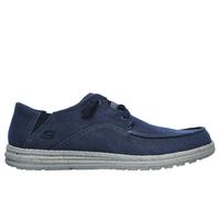 Skechers Melson - Volgo Chaussures Moyen Width en Bleu Marine/Gris, Pointure 47.5