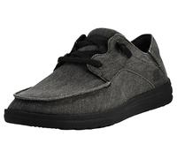 Skechers Melson Volgo Mocassins à enfiler pour homme, noir/noir, 45.5 EU