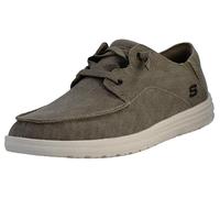Skechers Melson Volgo Mocassins à enfiler pour homme, taupe, 45 EU