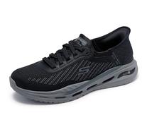 Skechers Men's Arch Fit Orvan-Drex Sneaker, Black, 8.5
