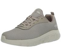 Skechers Men's Bobs B Flex-Cool Edge Sneaker, Taupe, 43 EU