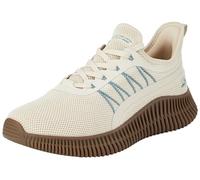 Skechers Men's Bobs Geo Trainers, Natural Knit Multi Synthetic Trim, 41 EU