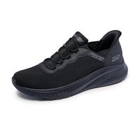 Skechers Baskets Homme Bobs Squad Chaos-Daily Hype – Slip-ins mains libres – Noir 50 EU