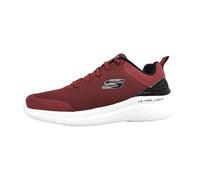 Skechers Men's Bounder 2.0 Nasher Trainers, Burgundy Mesh Black Trim, 39.5 EU