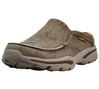 Skechers Men's Creston-Slip on Canvas Loafer, Khaki, 11 Medium US