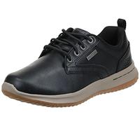 Skechers Men's DELSON-Antigo Oxfords, Black (Black Blk), 10 UK (45 EU)