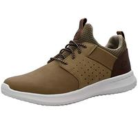 Skechers Men's Delson-Axton Sneaker, Light Brown, 8.5 M US