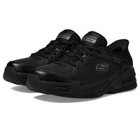 Skechers Men's Durham Hands Free Slip-in Sneaker,Black/Black,10