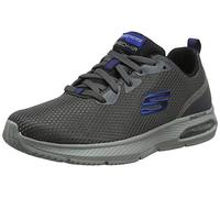 Skechers Men's DYNA-AIR Trainers, Grey (Charcoal Mesh/Black Trim Ccbk), 10 (45 EU)