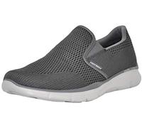 Skechers Men's Equalizer Double Play Slip-On Loafer, Grey, 9 W US