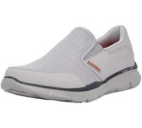 Skechers Men's Equalizer Persistent Slip-On Sneaker, Light Grey, 9 M US