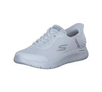 Skechers Men's Free Slip-ins Go Walk Flex-Hands Up Trainers, Blanc, 41.5 EU