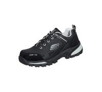 Skechers Homme Gatlon Strigax Botte de sécurité, Black Gray Leather/Synthetic/Textile, 41 EU