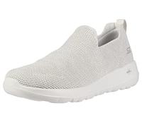 Skechers Men's Go Max-Athletic Air Mesh Slip on Walking Shoe Sneaker, Off-White, 11