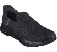 Skechers Slip-ins: GO WALK Arch Fit 2.0 Chaussures Extra Wide Width en Noir, Pointure 44.5, Vegan, Lavable en machine