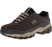 Skechers Men's Go Walk Evolution Ultra Impeccable Sneaker, Black, Brown Taupe, 48.5 EU