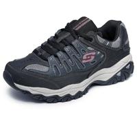 Skechers Men's Go Walk Evolution Ultra Impeccable Sneaker, Black, Charbon, 7.5 UK X-Wide