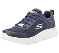Skechers Homme Go Walk Flex Indépendant Baskets, Textile synthétique Bleu Marine, 39.5 EU