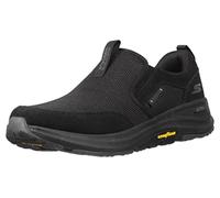 Skechers Men's Go Walk Outdoor-Athletic Slip-on Trail Hiking Shoes with Air Cooled Memory Foam Sneaker, Black, 15
