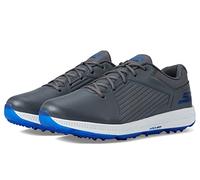 Skechers Chaussures de golf Homme Elite 5 Arch Fit Imperméable gris synthétique/liseré bleu 43 EU