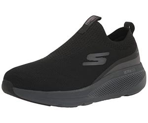 Skechers Men's GOrun Elevate-Slip on Performance Athletic Running & Walking Shoe Running, Black, 8.5